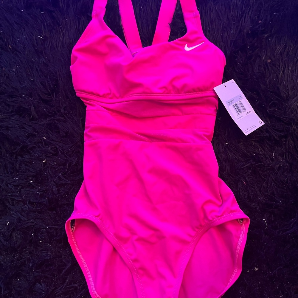 Brand New Nike Hot Pink One-Piece Swimsuit